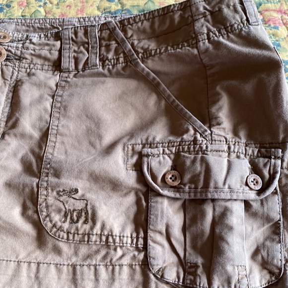 Abercrombie & Fitch Womens Skirt Mini Pockets Utility Size 6 Beautiful Retro. - Picture 4 of 7